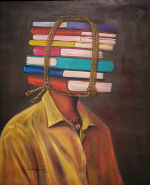 Nkem Odeh-Ifeyinwa - " Depository I " Print