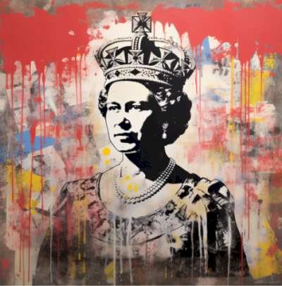 Mr Phantom - " Crown of Hearts " Print