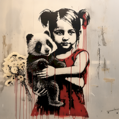 Mr Phantom - "Daddy's girl " Print