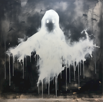 Mr Phantom - " Floating " Print