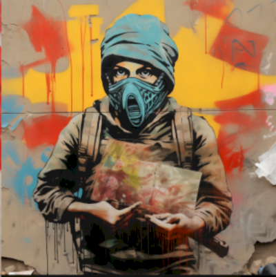 Mr Phantom - " Holding Dreams " Print