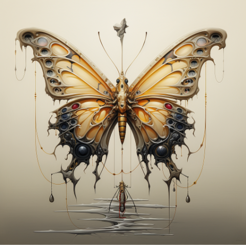 Christina Vega - " Wings of Salvation " Print