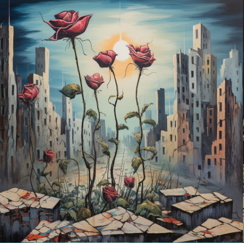 Christina Vega - " Jungle Flowers " Print