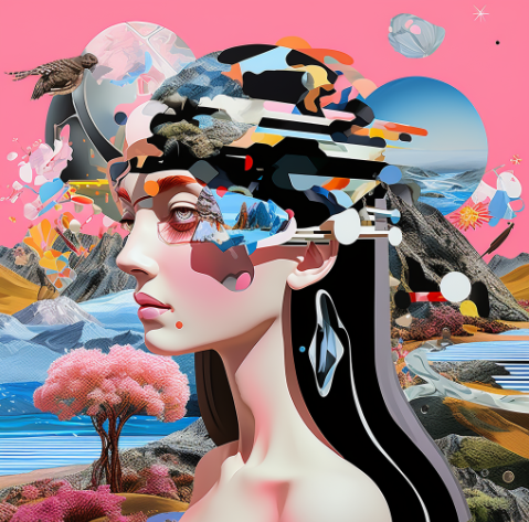Christina Vega - " In To The New World " Print