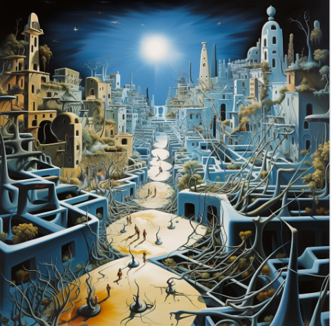 Christina Vega - "Night Fall" Print