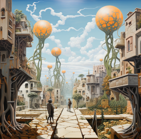 Christina Vega - " To The Temple " Print
