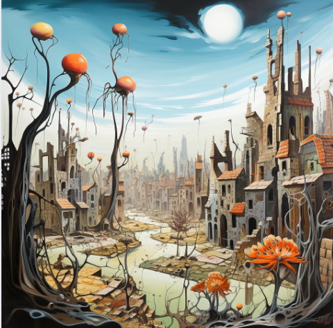 Christina Vega - " Landscape of My Mind " Print