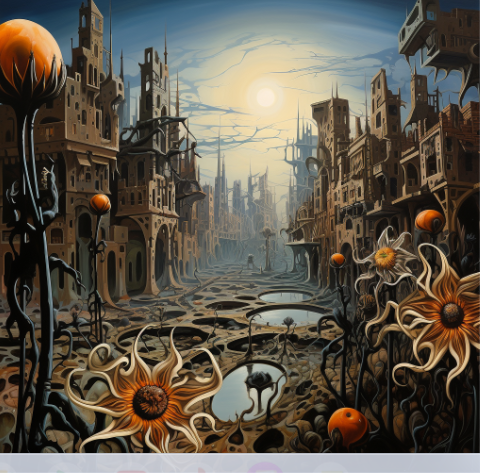Christina Vega - " Flora Distopia " Print