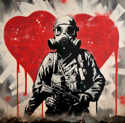 Mr Phantom - " Peaceful Misery " Print