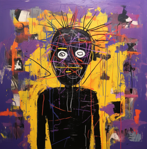 Pierre Simone - " Haunted Nights " Print