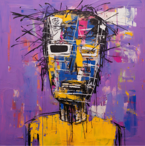 Pierre Simone - " Frenzy " Print