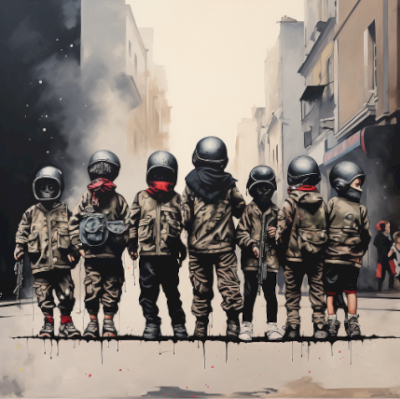 Mr Phantom - " Small Soldiers V3 " Print