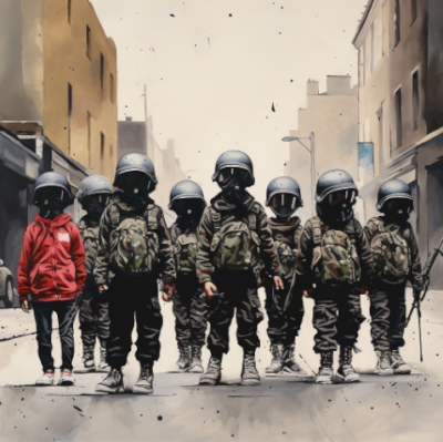 Mr Phantom - " Small Soldiers V4 " Print