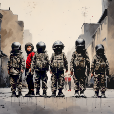 Mr Phantom - " Small Soldiers V5 " Print