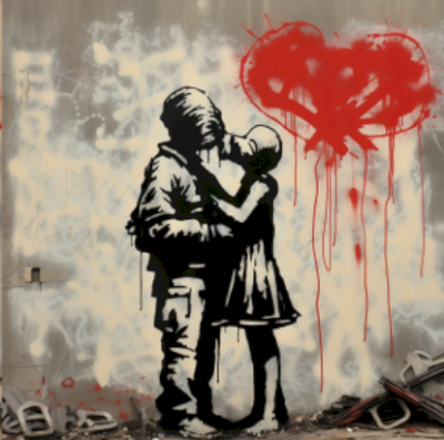 Mr Phantom - "Sweet Embrace" Print