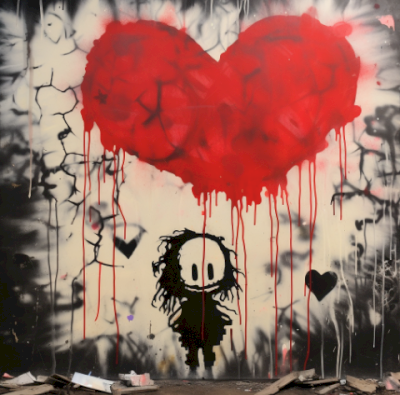 Mr Phantom - " Broken promise " Print