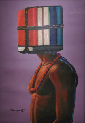 Nkem Odeh-Ifeyinwa - " Depository I " Print