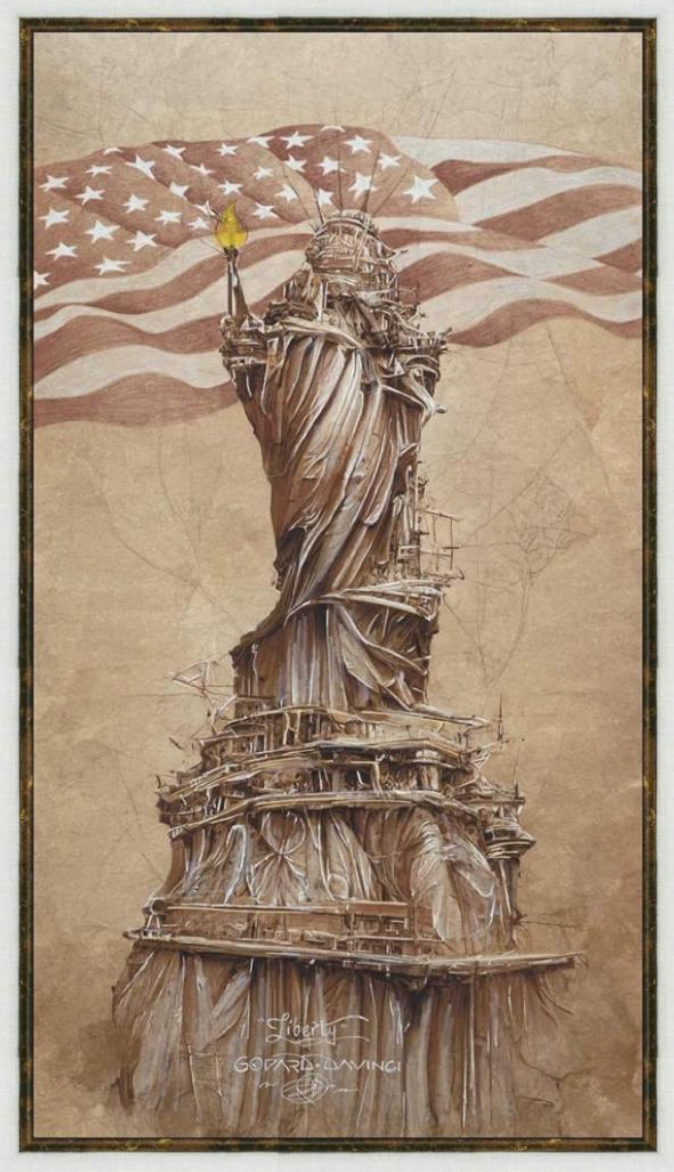 Liberty by Michael Godard